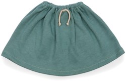 Asi Puppenkleidung Rock kurz altgrün - Puppenmode Accessoire