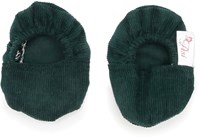 Asi Puppenkleidung Schuhe weich dunkelgrün Puppenzubehör