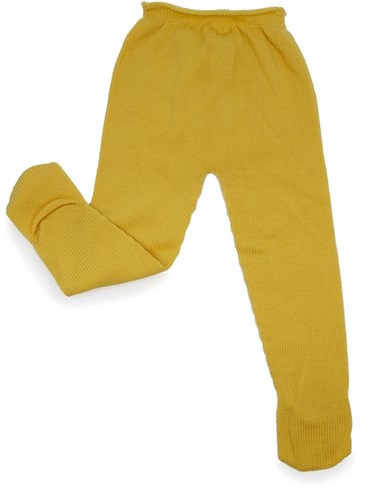 Asi Puppenkleidung Leggings Ockergelb - Trendiges Puppenoutfit
