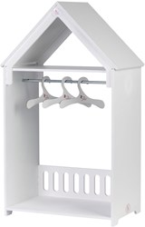 Asi Holz Puppenschrank weiß - Puppenmöbel Little Así Zubehör