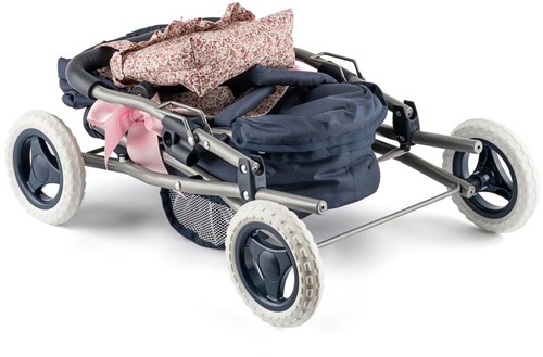 Asi Luxus Puppenwagen Kinderwagen Martina Kollektion mehrfarbig-2