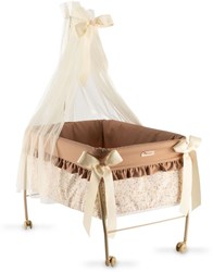 Asi Himmelbett Puppenmöbel mit Bettdecke und Kissen - Teresa Kollektion