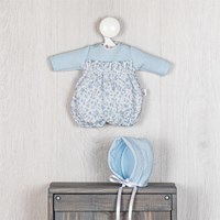 Asi Puppenkleidung Body und Mütze blau - Puppenzubehör