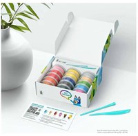 Bluey pâte à modeler - Hey Clay Bluey 15 pots de pâte colorée-2