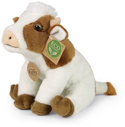 Rappa peluche vache jouet doux 18 cm multicolore
