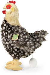 Rappa peluche poule avec œuf 33 cm jouet écologique