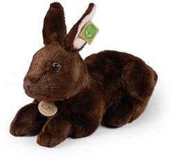 Pluche bruin konijn 33 cm ECO-FRIENDLY