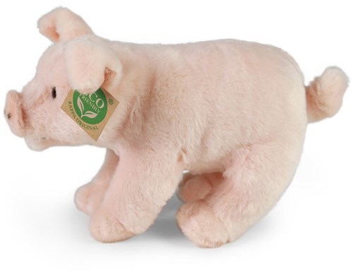 Rappa cochon en peluche - jouet en peluche cochon 20 cm rose-2