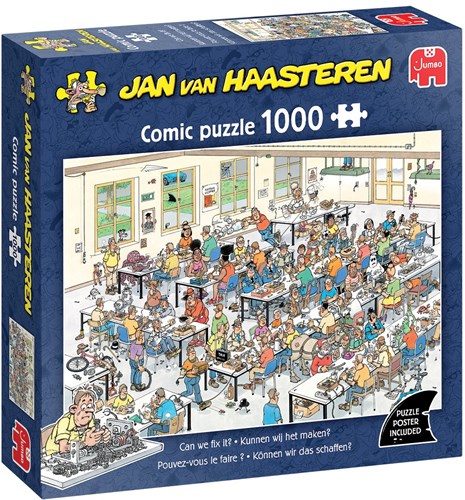 Jumbo Puzzle Können wir das schaffen? Jan van Haasteren 1000 Teile