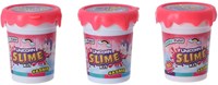 Amazing Cool pâte slime amusement 3 pièces violet vert rose set-2