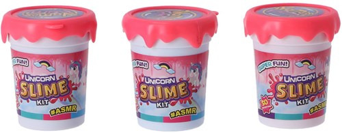 Amazing Cool pâte slime amusement 3 pièces violet vert rose set-2