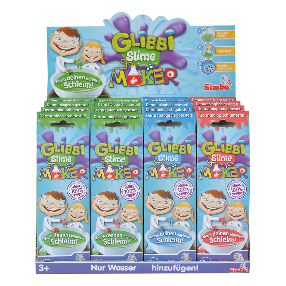 Glibbi Slime Maker set de jouets - Simba fabrication de slime pour enfants