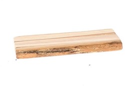 HBX natural living Holz-Deko-Brett 30x13x2,5cm braun Dekoration