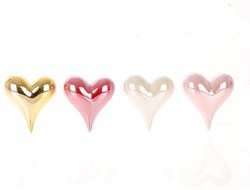 Beeld Hart 9x8x4cm 4 assorti