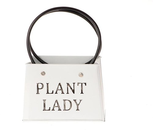 HBX natural living pot de fleurs métal blanc décoration pour plantes