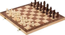 Goki 56922 Einzelstück Schachbrett Reise-Schachspiel