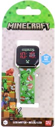 Horloge Minecraft Led