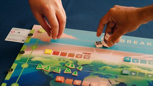 Asmodee Brettspiel Daybreak Klimaspiel FSC Holz Papier 1-4 Spieler-3