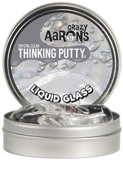 Crazy Aaron's pâte à modeler jouet - Liquid Glass transparent 10 cm