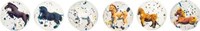 Goki Hüpfball - 3D Pferd Glitzer Spielball für Kinder-2