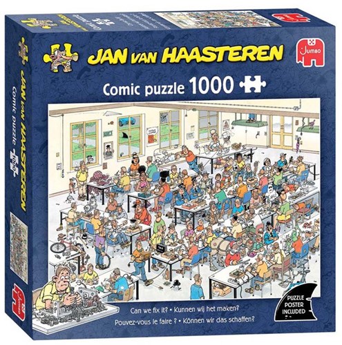 Jumbo Puzzle Können wir das schaffen? Jan van Haasteren 1000 Teile-2