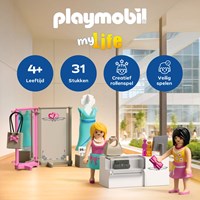 Playmobil boutique de mode magasin de jouets - set mode tendance-3