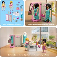 Playmobil boutique de mode magasin de jouets - set mode tendance-2