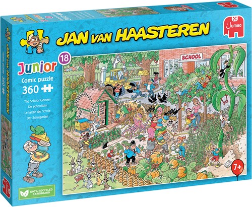 Jumbo Puzzle Jan van Haasteren Junior Schulgarten 360 Teile Karton
