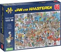 Jumbo Puzzle Jan van Haasteren Die Bäckerei 1000 Teile Cartoon Puzzle