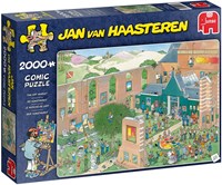 Jumbo puzzle Jan van Haasteren Le Marché de l'Art - 2000 pièces cartoon