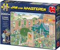 Jumbo puzzle Jan van Haasteren Le Marché de l'Art - 2000 pièces cartoon-3
