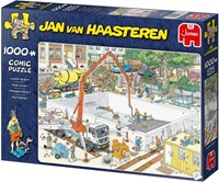Jumbo Puzzle Jan van Haasteren Schwimmbad 1000 Teile Cartoon-3