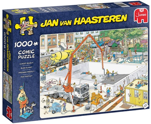 Jumbo Puzzle Jan van Haasteren Schwimmbad 1000 Teile Cartoon