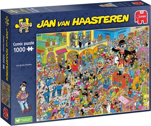 Jumbo puzzle cartoon Dia de Los Muertos - 1000 pièces adultes