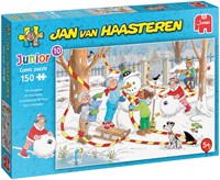 Jumbo Puzzle Jan van Haasteren Junior Schneemann 150 Teile Kinderpuzzle