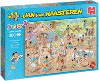 Jumbo Puzzle Jan van Haasteren Junior Reitschule 360 Teile Kinder
