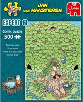 Jumbo Puzzle Jan van Haasteren Picknick Spaß 500 Teile Cartoon-3