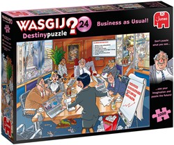 Jumbo Wasgij Puzzle Destiny 24 - Business as Usual (1000 Teile)