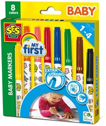 Ses 00299 My First Baby Markers 8 Kleuren