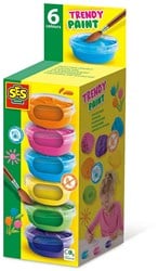 Ses 00382 Gouache Trendy 6x45ml