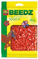 SES Beedz perles à repasser rouges 1000 pièces jouet créatif