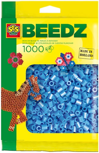 Ses perles à repasser bleu ciel 1000 pièces jouet créatif sans PVC