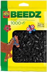 Ses perles à repasser noir - 1000 pièces - set de perles créatives