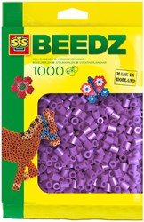 SES Beedz perles à repasser violettes 1000 pièces jouet créatif