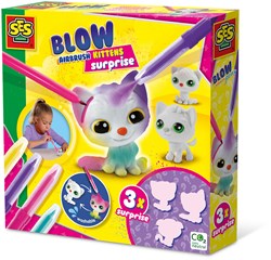 Ses 14334 Blow Airbrush Pens Katjes 3x