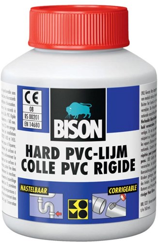 Bison hard pvc lijm 100 ml