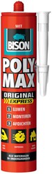 Bison colle de montage Poly Max Express blanc 425g - colle forte pour matériaux de construction