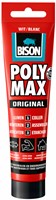 Bison colle de montage Poly Max Original blanc 165g - colle universelle puissante