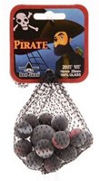 Don Juan billes pirates 21 pièces filet verre multicolore-2