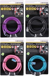 Dunlop Wachtwoord fietsslot 6mm 120cm